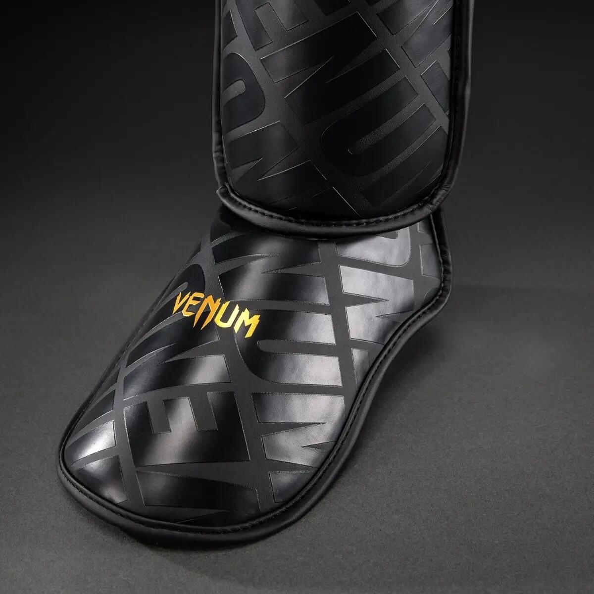Shin Guards Venum Contender 1.5 XT 3D Black/Gold XL 3/4