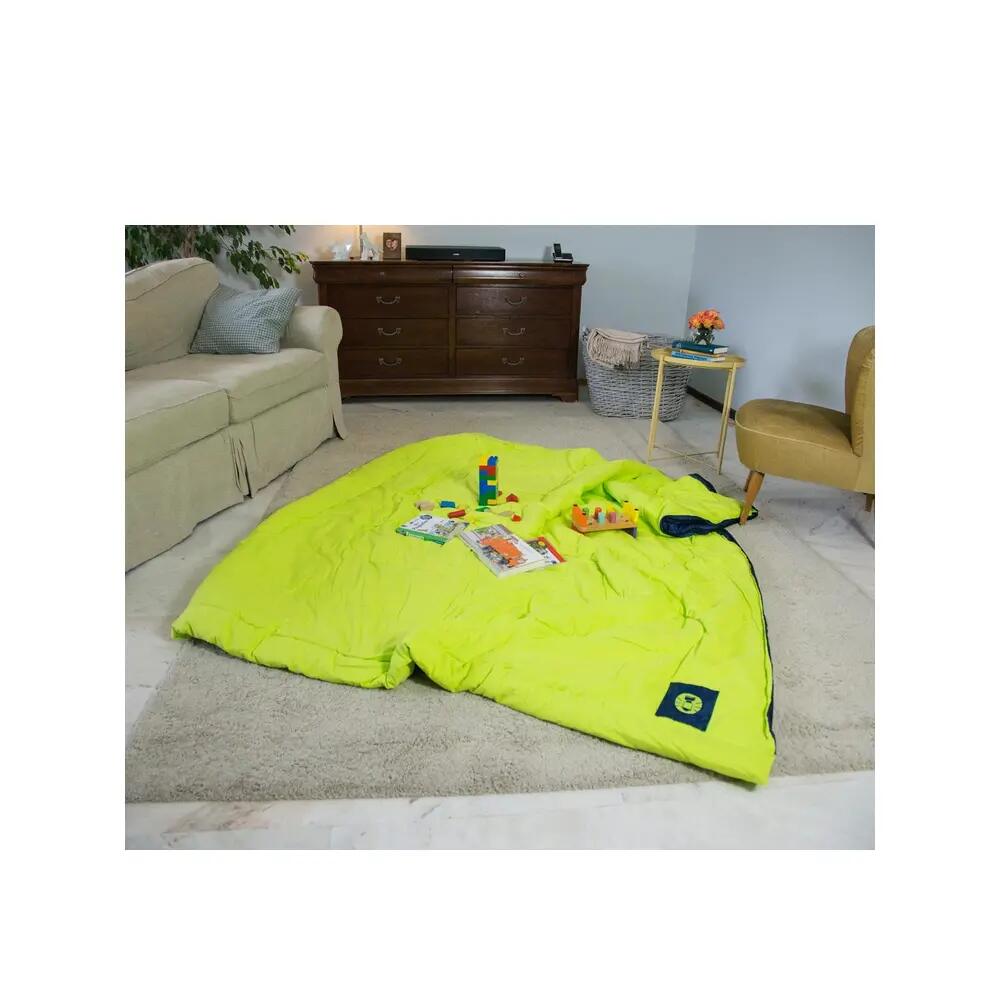 Coleman Heaton Peak Sleeping Bag Blue/Yellow 6/8