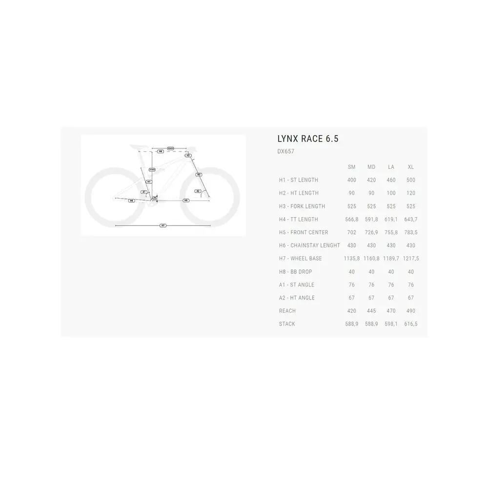 Vélo de montagne BH Lynx Race 6.5 Beige/Argent 2/2