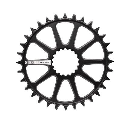 Cadena de bicicleta Cannondale HollowGram SpideRing SL 30T Negro