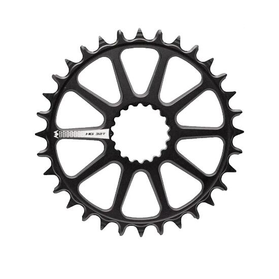 Cadena de bicicleta Cannondale HollowGram SpideRing SL 30T Negro