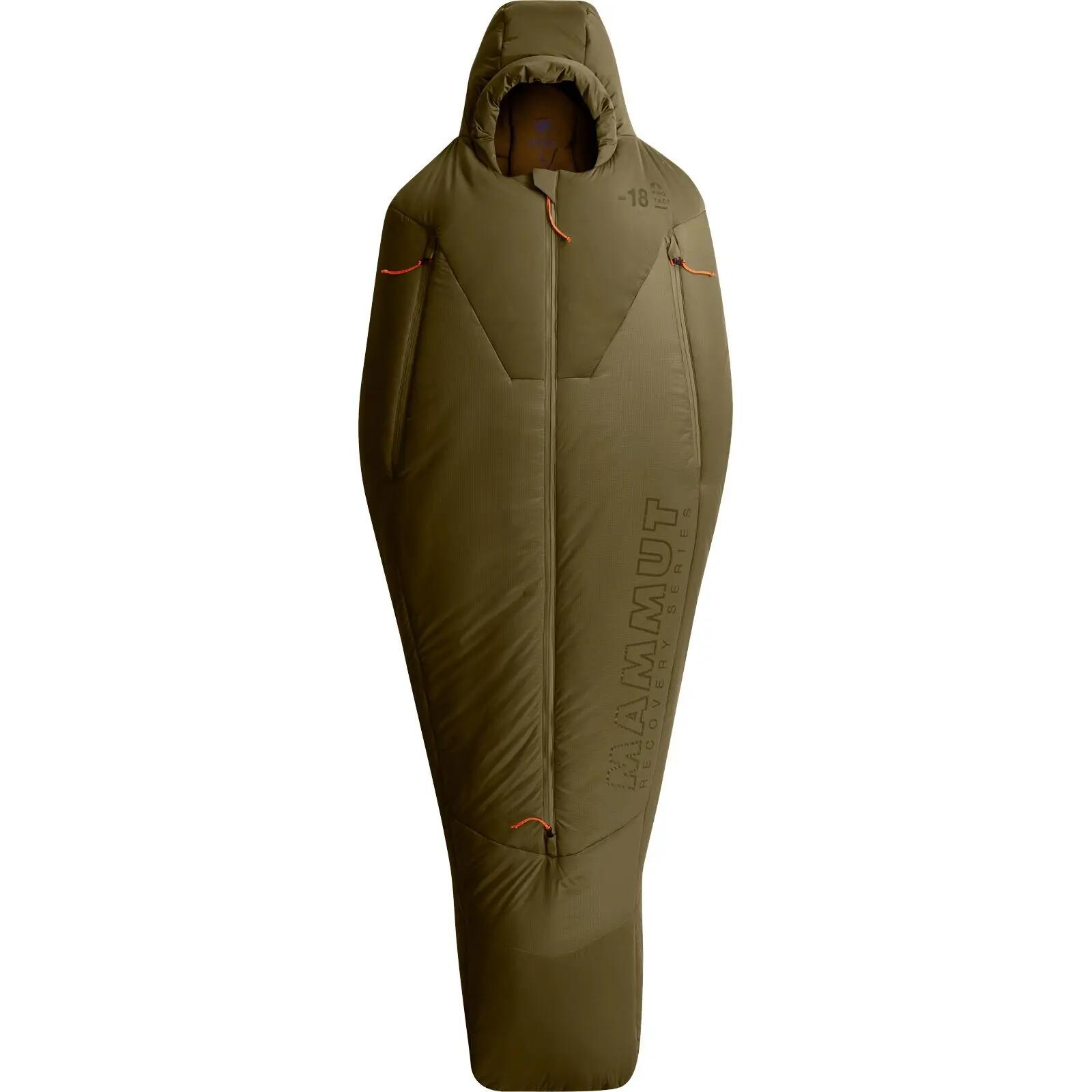 Mammut Protect Fiber Sleeping Bag -18C Olive 1/4
