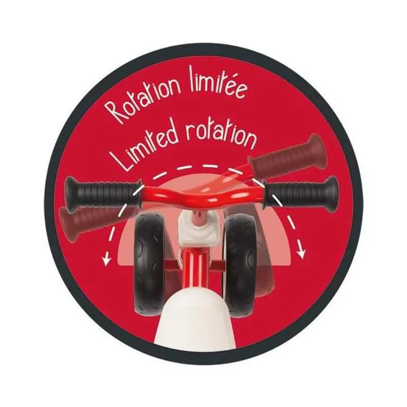 Porteur Smoby Rookie métal rouge 4/5