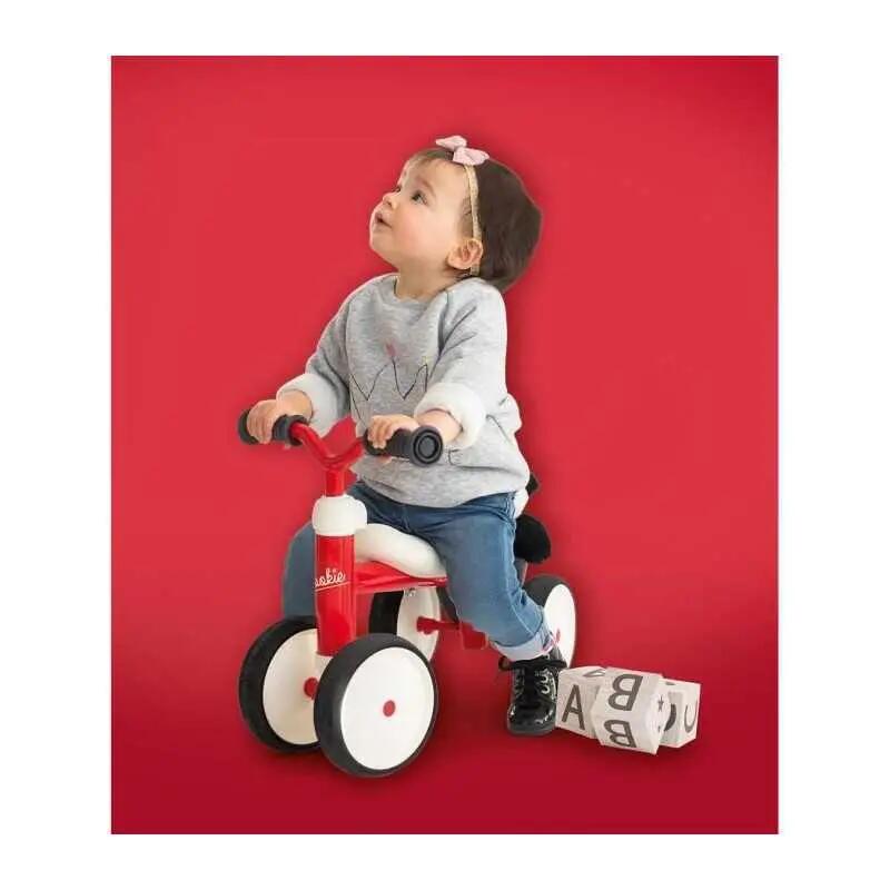 Porteur Smoby Rookie métal rouge 2/5