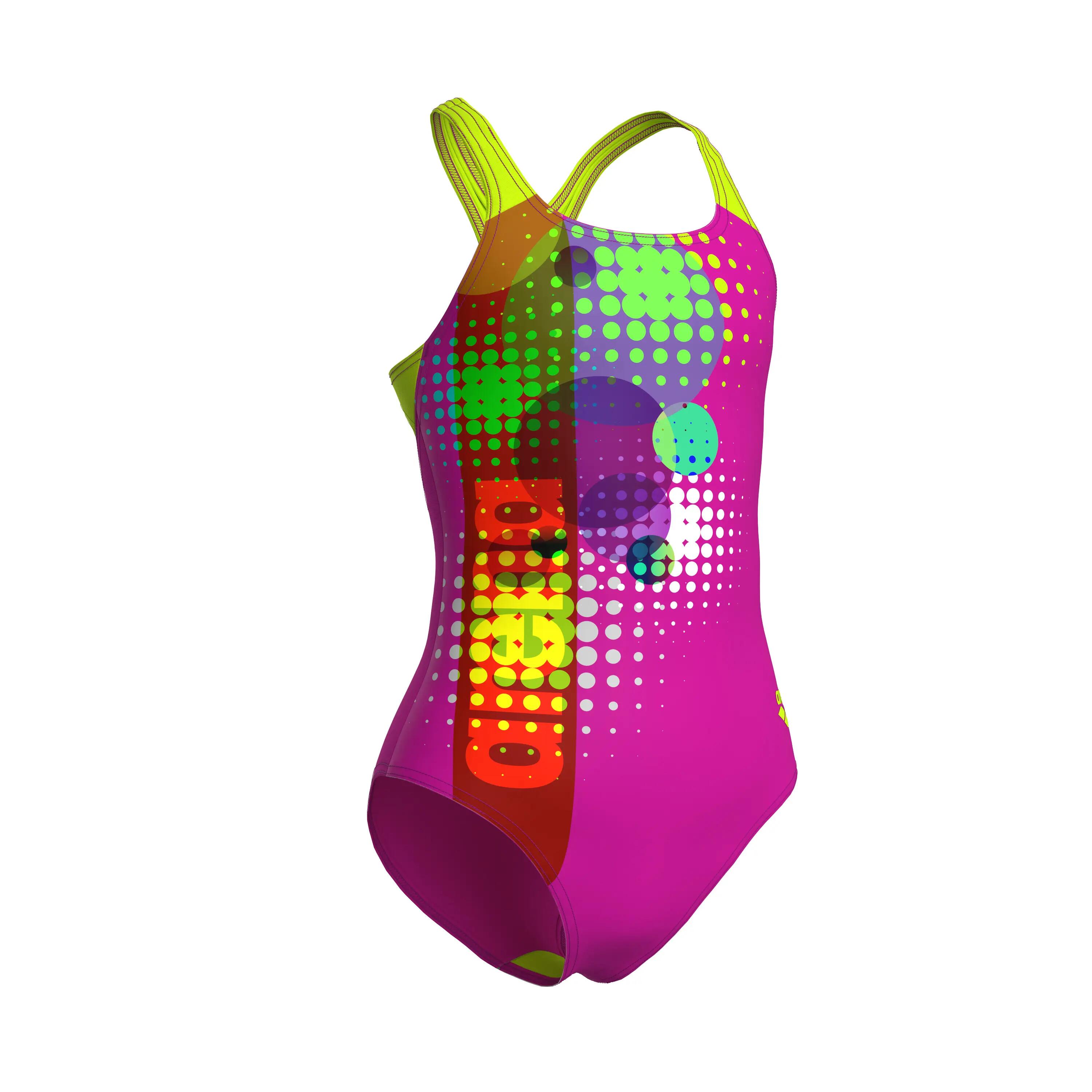 Kostium kąpielowy dziewczęcy Arena Dots 960 Swim Pro 7/7