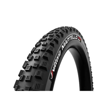 Neumático de bicicleta Vittoria Martello Tubeless Negro/Plata