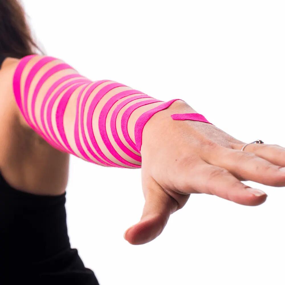 CureTape Classic roze - taśma kinezjologiczna (kinesiotape) 4/6