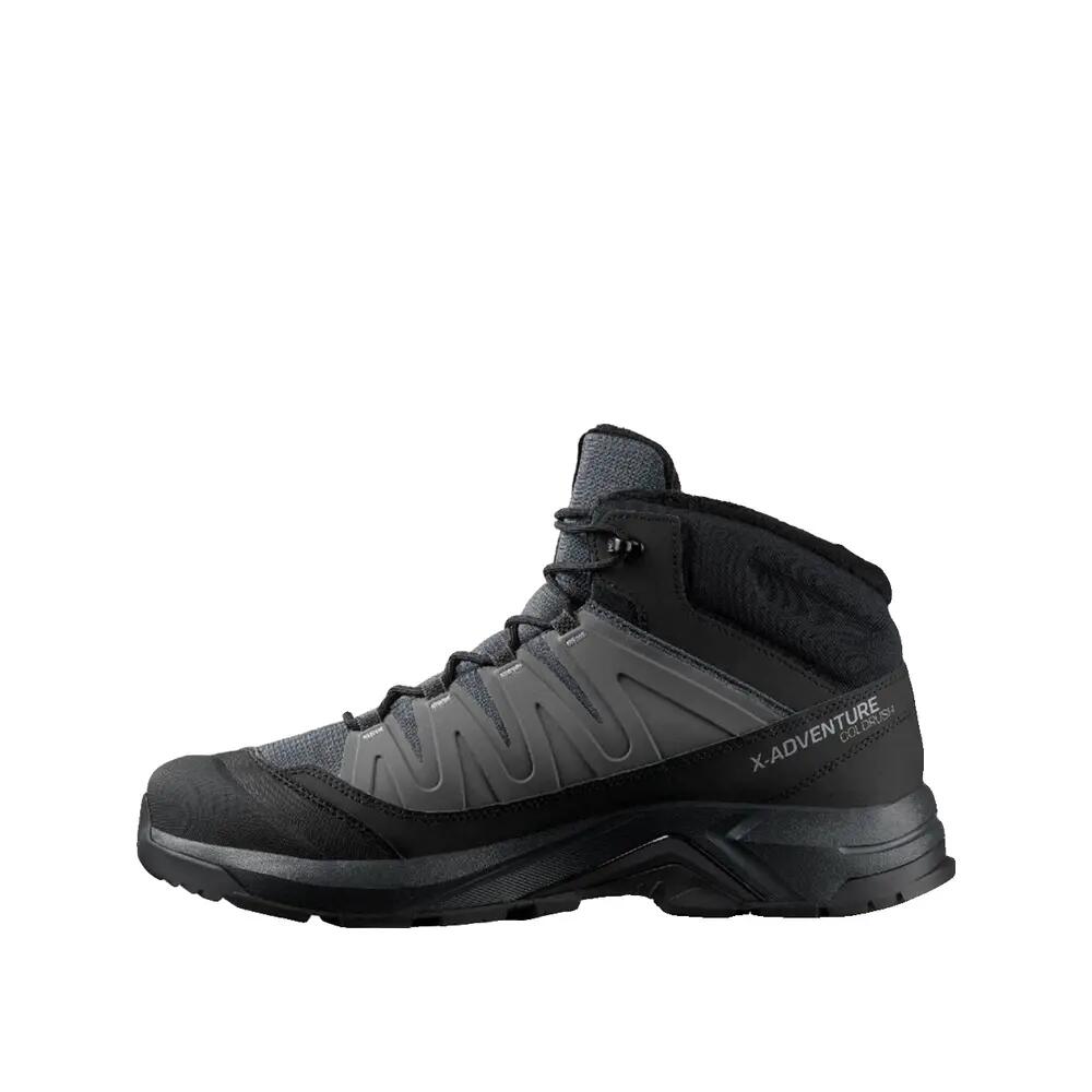 Sapatos de caminhada Salomon X-Adventure Coldrush Impermeáveis Cinza/Preto 3/8