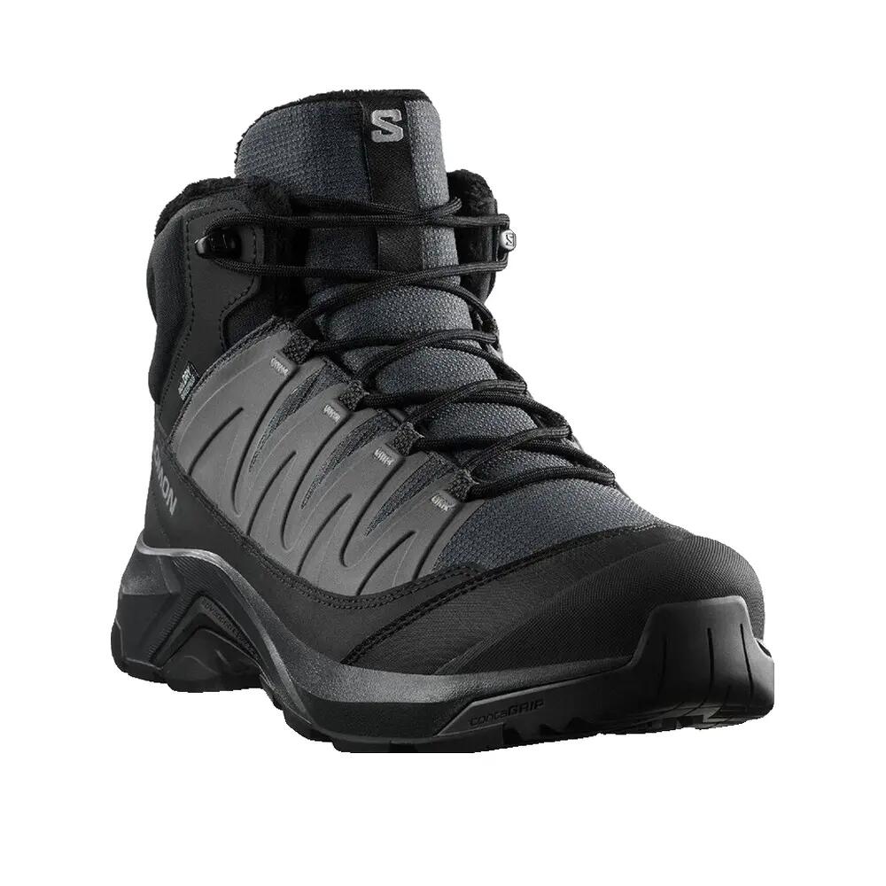 Sapatos de caminhada Salomon X-Adventure Coldrush Impermeáveis Cinza/Preto 2/8