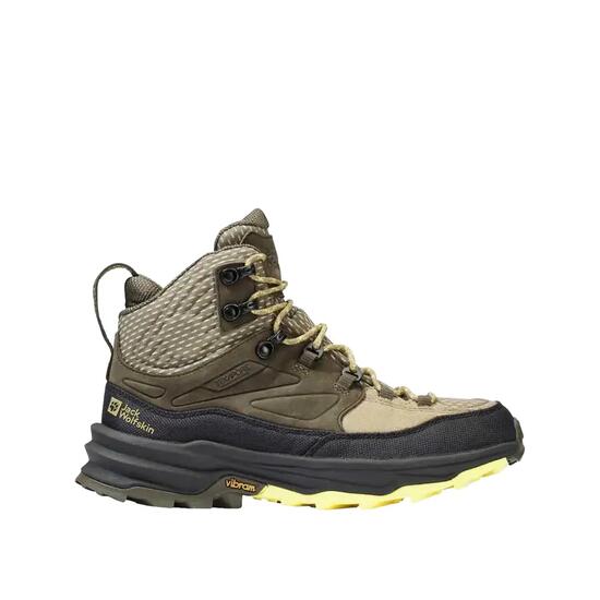 Chaussures de randonnée Jack Wolfskin Cyrox Texapore Mid Imperméable Verte