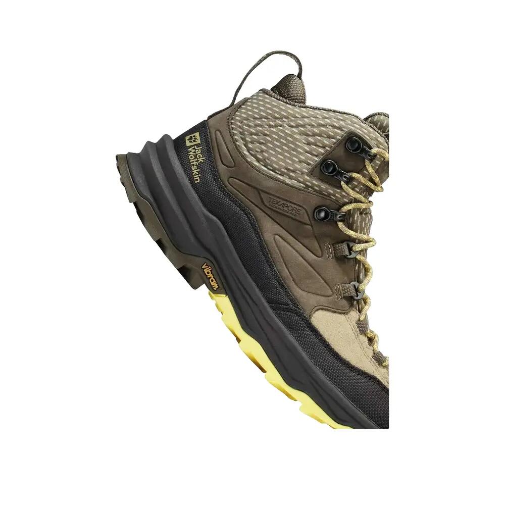 Wandel schoenen Jack Wolfskin Cyrox Texapore Mid Imperméable Groene 8/8