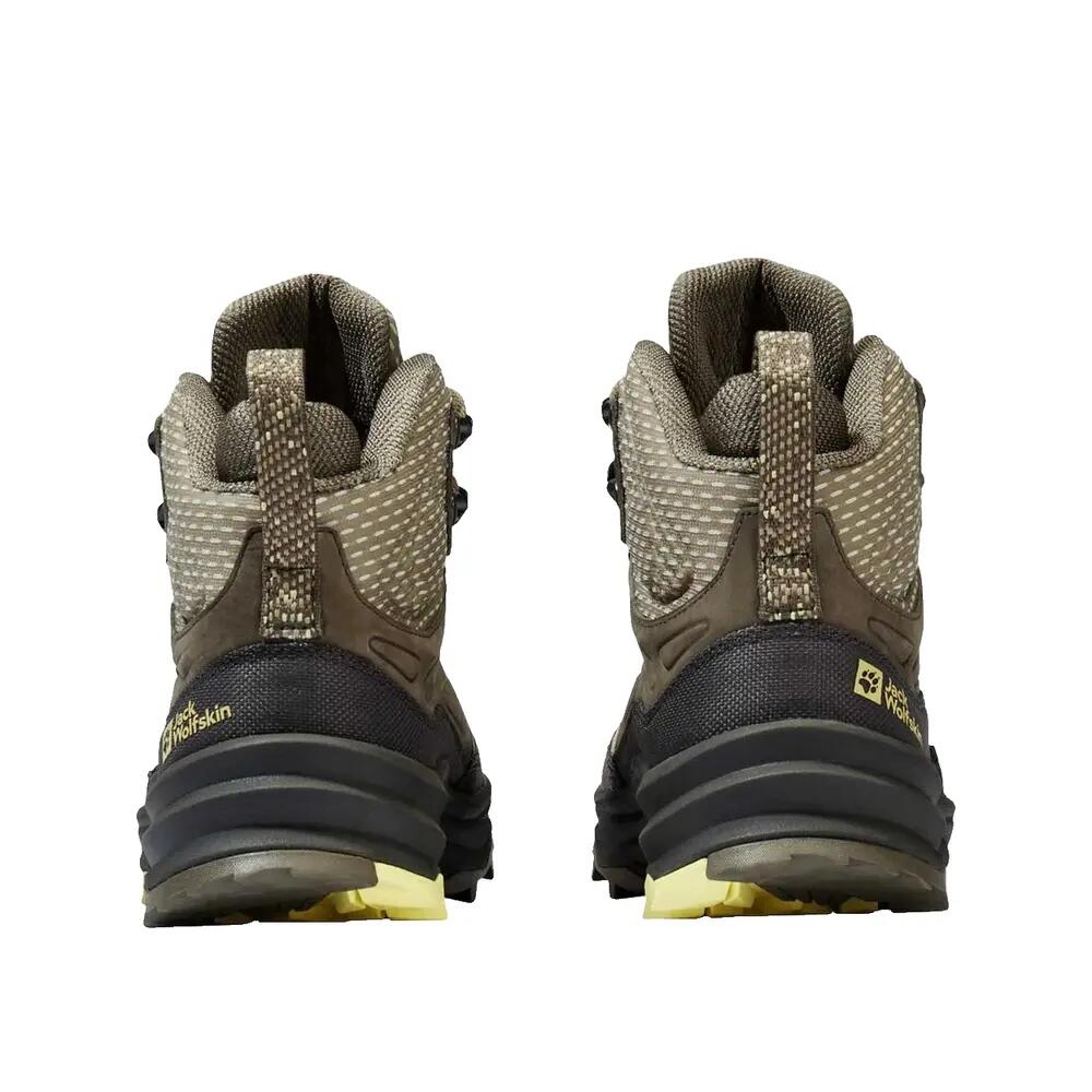 Wandel schoenen Jack Wolfskin Cyrox Texapore Mid Imperméable Groene 6/8