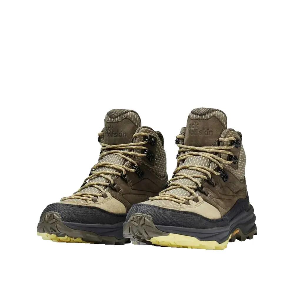 Wandel schoenen Jack Wolfskin Cyrox Texapore Mid Imperméable Groene 4/8