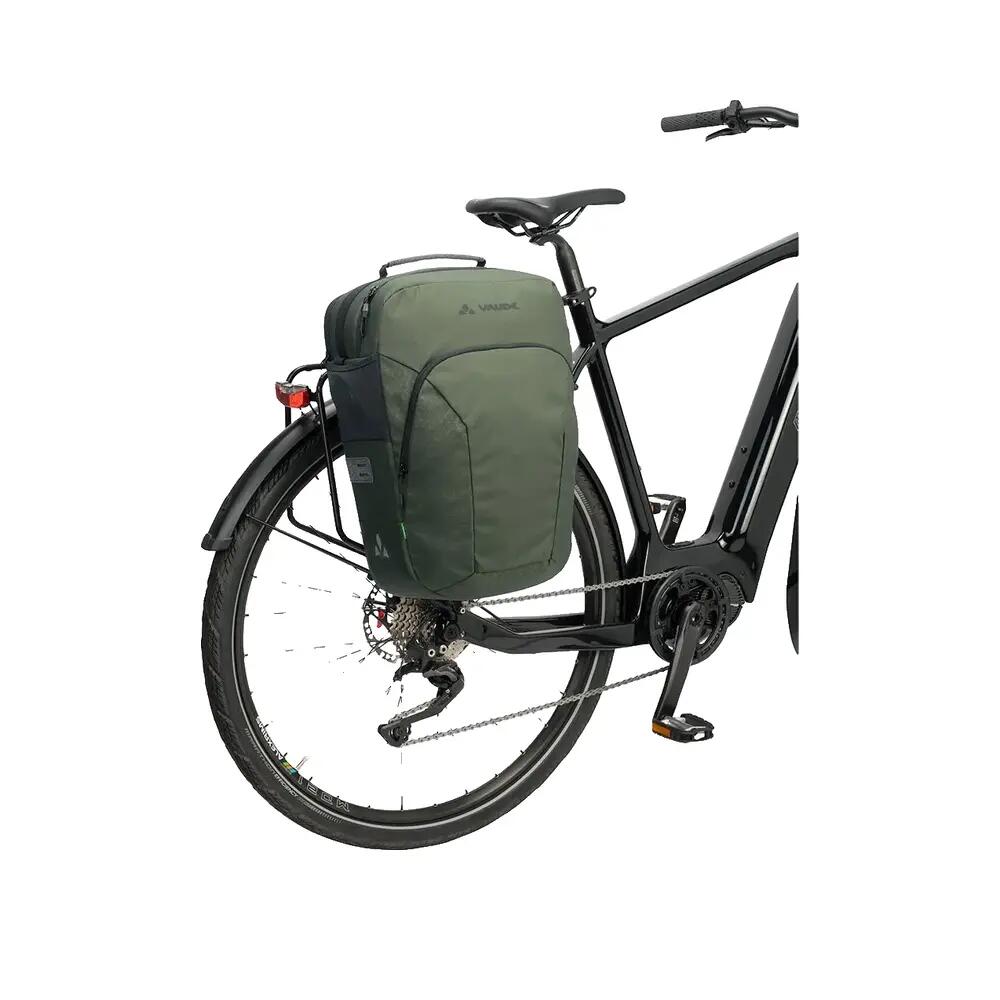 Vaude eBack Single 22L Fahrradrucksack Grün 7/7