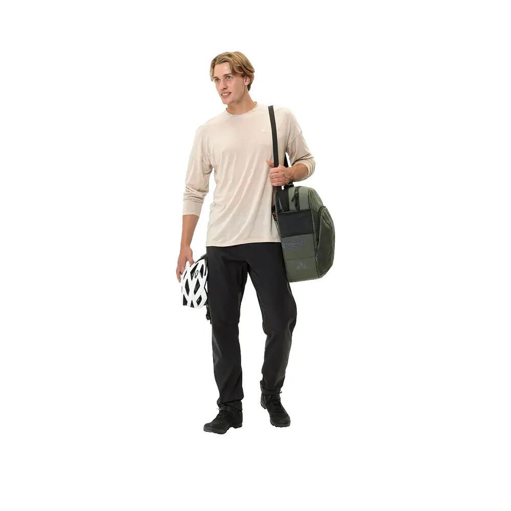 Vaude eBack Single 22L Fahrradrucksack Grün 4/7