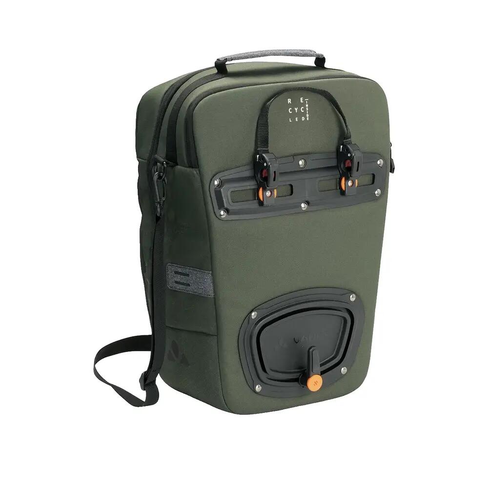 Vaude eBack Single 22L Fahrradrucksack Grün 2/7