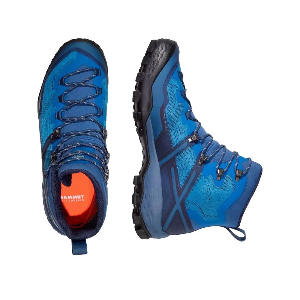 Calçado de montanha Mammut Ducan High GTX Impermeáveis Azuis 5/5
