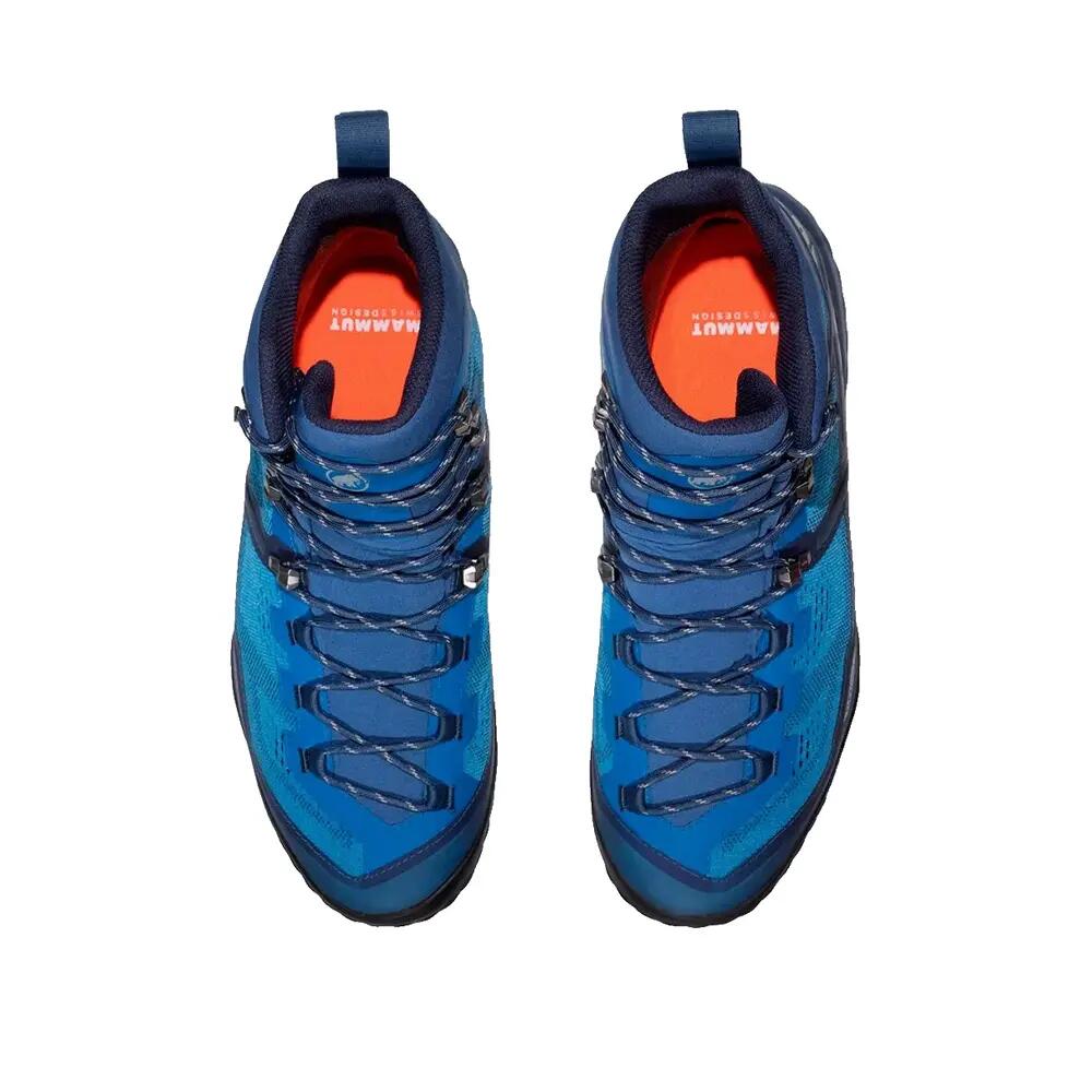 Calçado de montanha Mammut Ducan High GTX Impermeáveis Azuis 4/5
