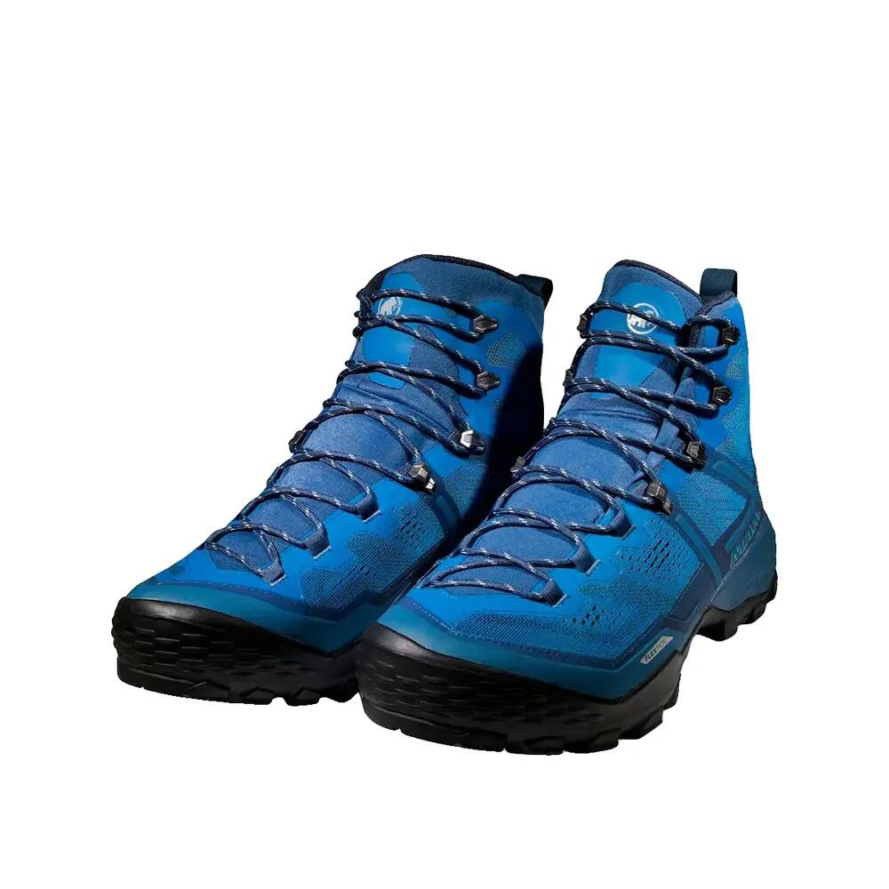 Calçado de montanha Mammut Ducan High GTX Impermeáveis Azuis 3/5