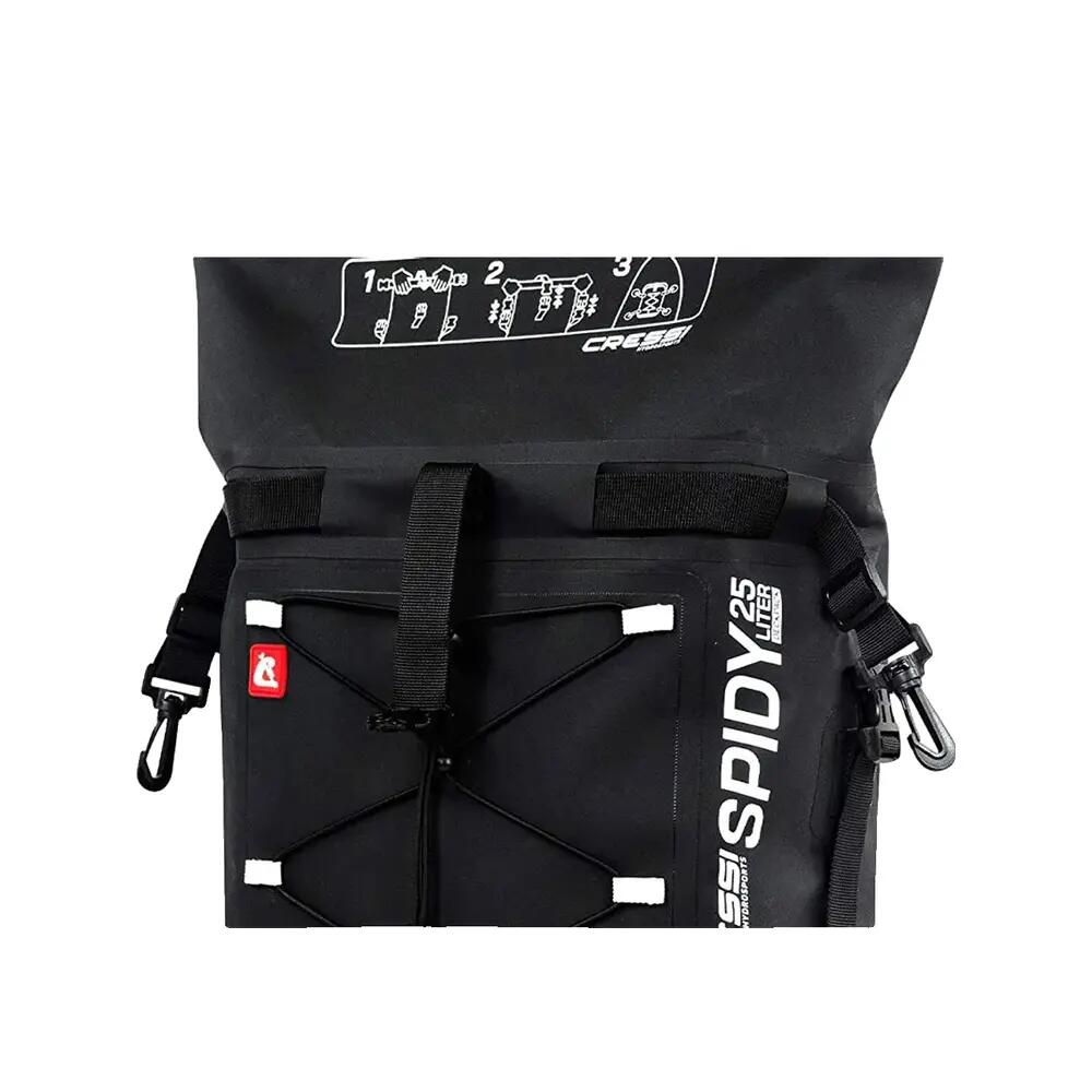 Waterdichte rugzak Cressi Spidy 25L Zwart 5/10