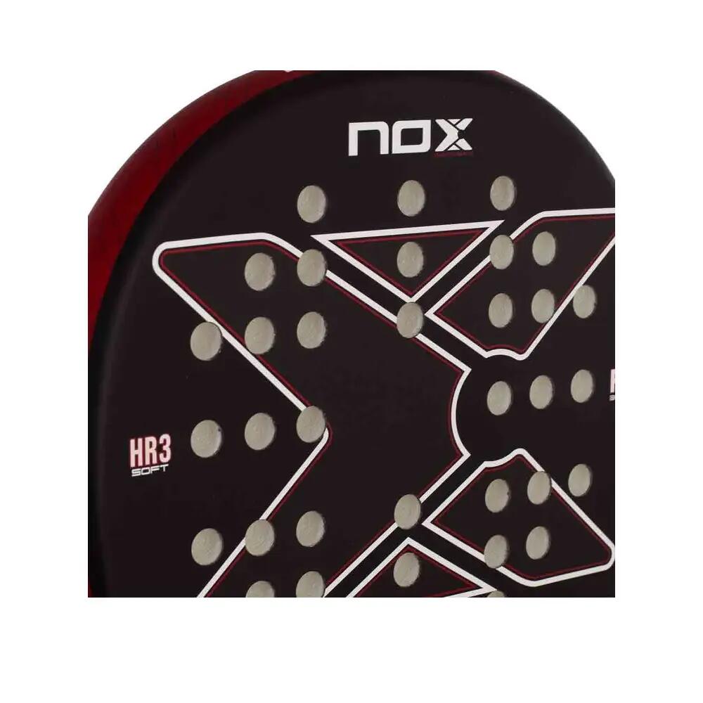 Raqueta de pádel Nox Start Black Ex Js Unisexe Negro/Plata 4/7