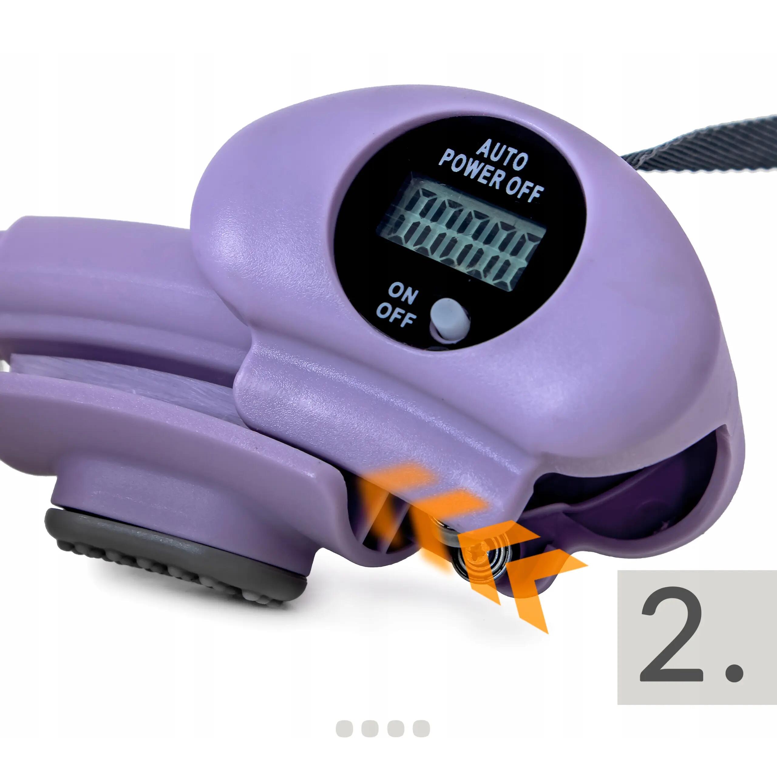 Hula hop z licznikiem, wypustkami i obciążnikiem Sapphire SG-067 7/9