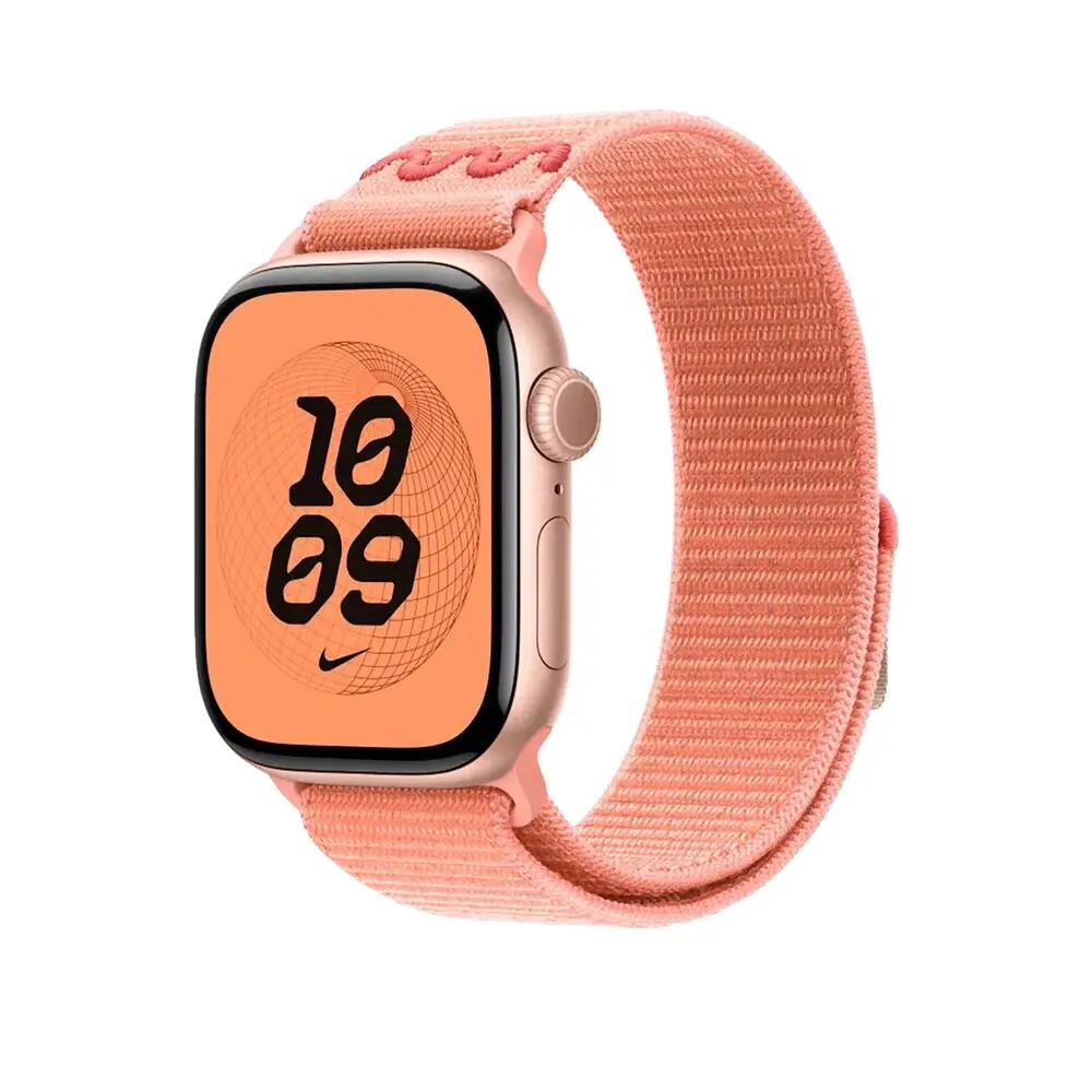 Bracelet Apple Sport Loop Unisexe en Nylon Rose 2/3