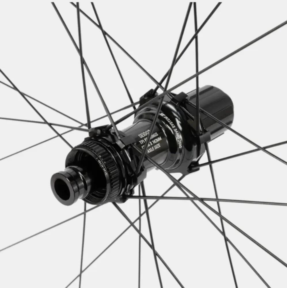 Roues Seido Geon noires 23-584 24 trous 650B 5/7