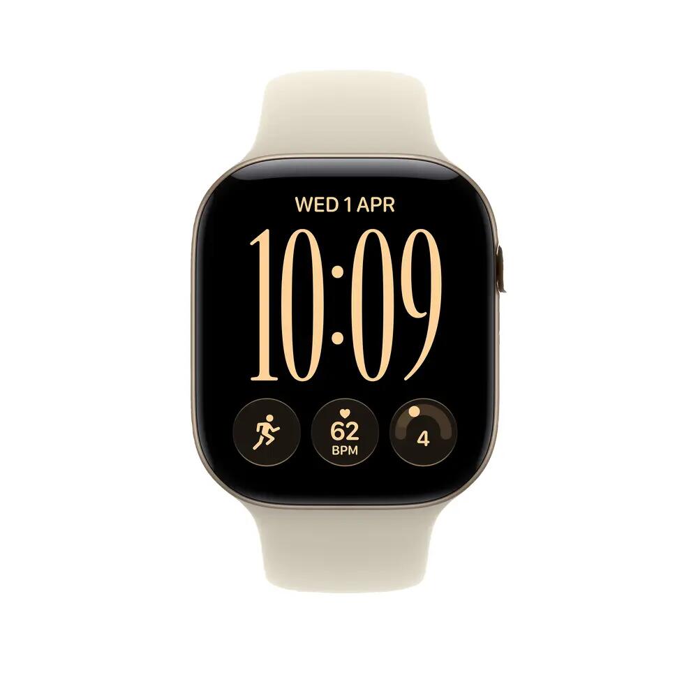 Montre connectée Apple Series 12 Aluminium Or Clair 2/2