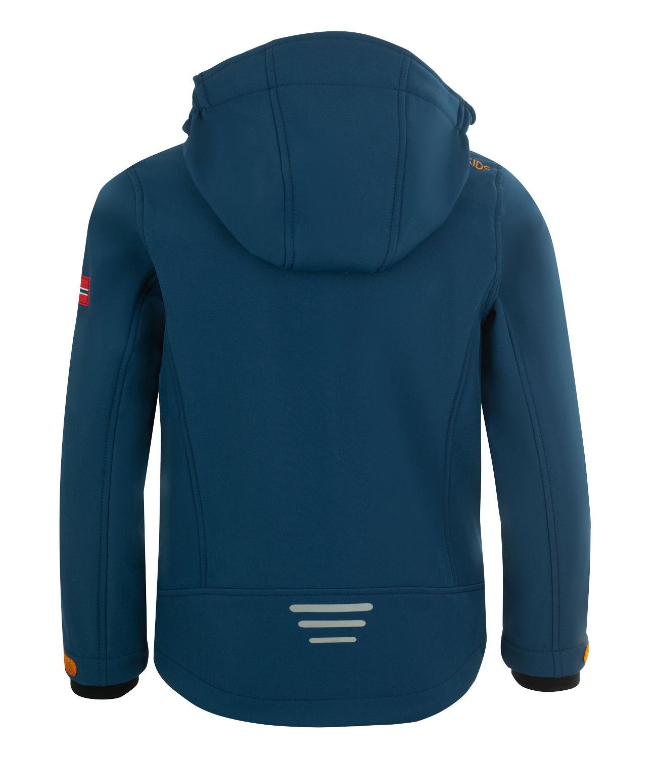 Enfants Trollfjord Veste Bleu/jaune d'or 2/3