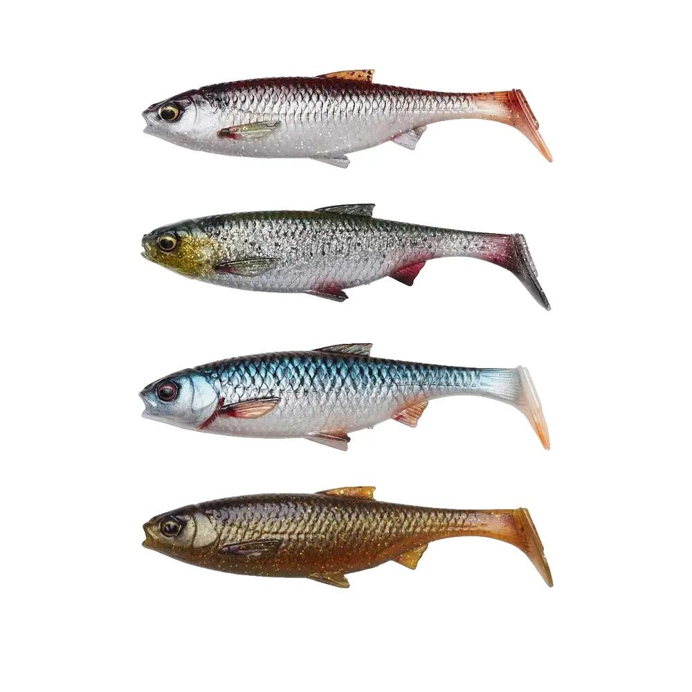 Appât souple Savage Gear 3D River Roach Mixe Eau Claire 4/4