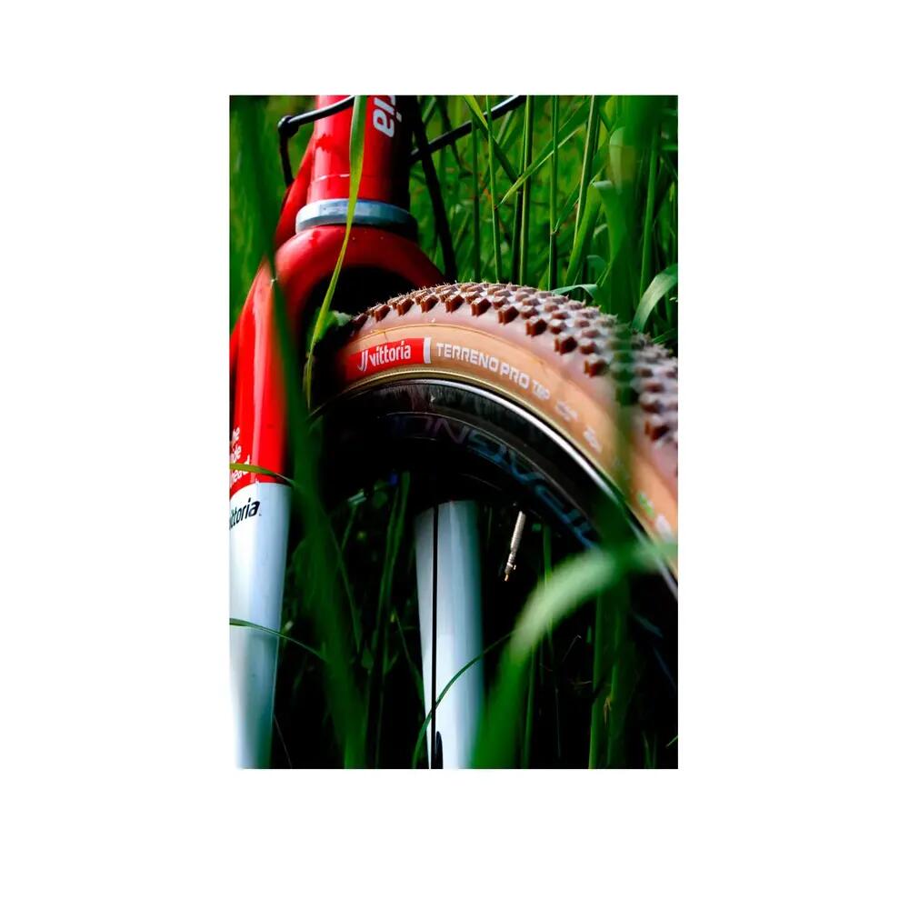 Vittoria Terreno Pro Mixed Gravel Race T60 Tubeless Ready Tire Brown/Beige 10/10