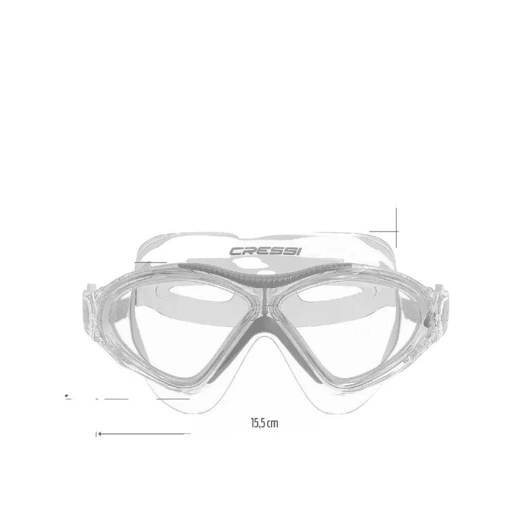Masque de natation Cressi Montgo Bleu 2/2