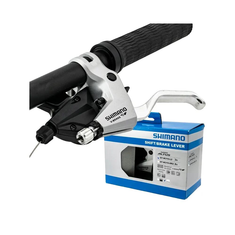 Frein e Deragliatore Integrato Sinistro Shimano Altus ST-M310 Argento 3/6