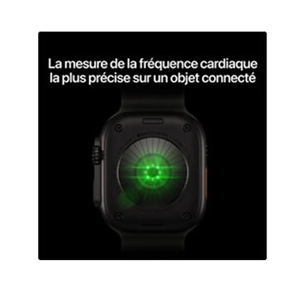 Montre connectée Apple Ultra en titane naturel 2/3