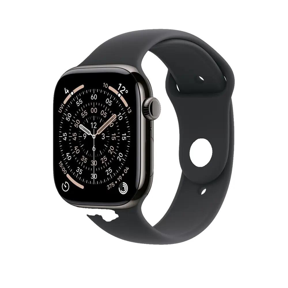 Apple Watch Series 11 in Slate/Black titanium 1/8