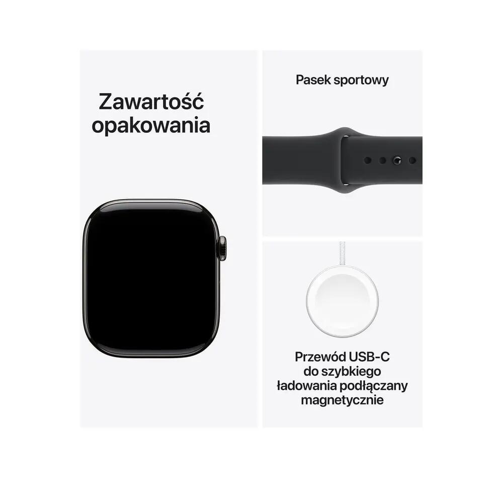 Apple Watch Series 11 in Slate/Black titanium 2/8