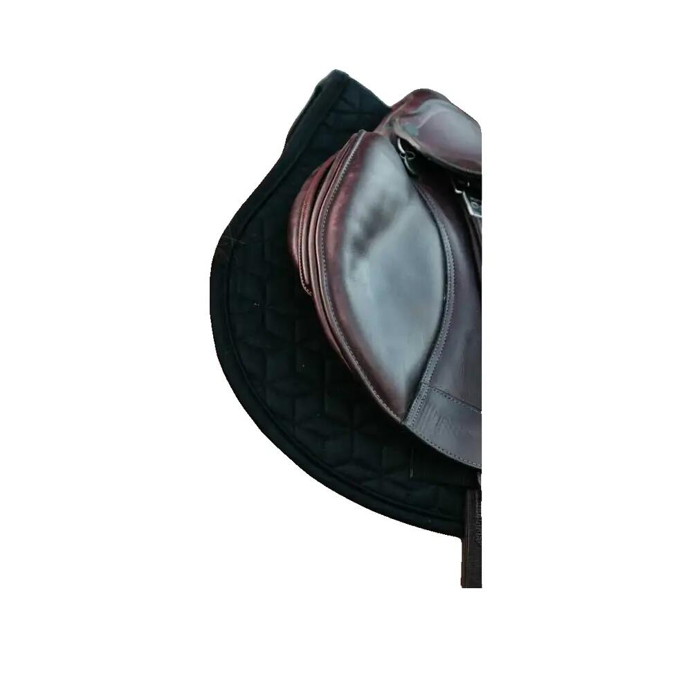 Selle de cheval Kentucky Tapis di sella classico Nero 2/4