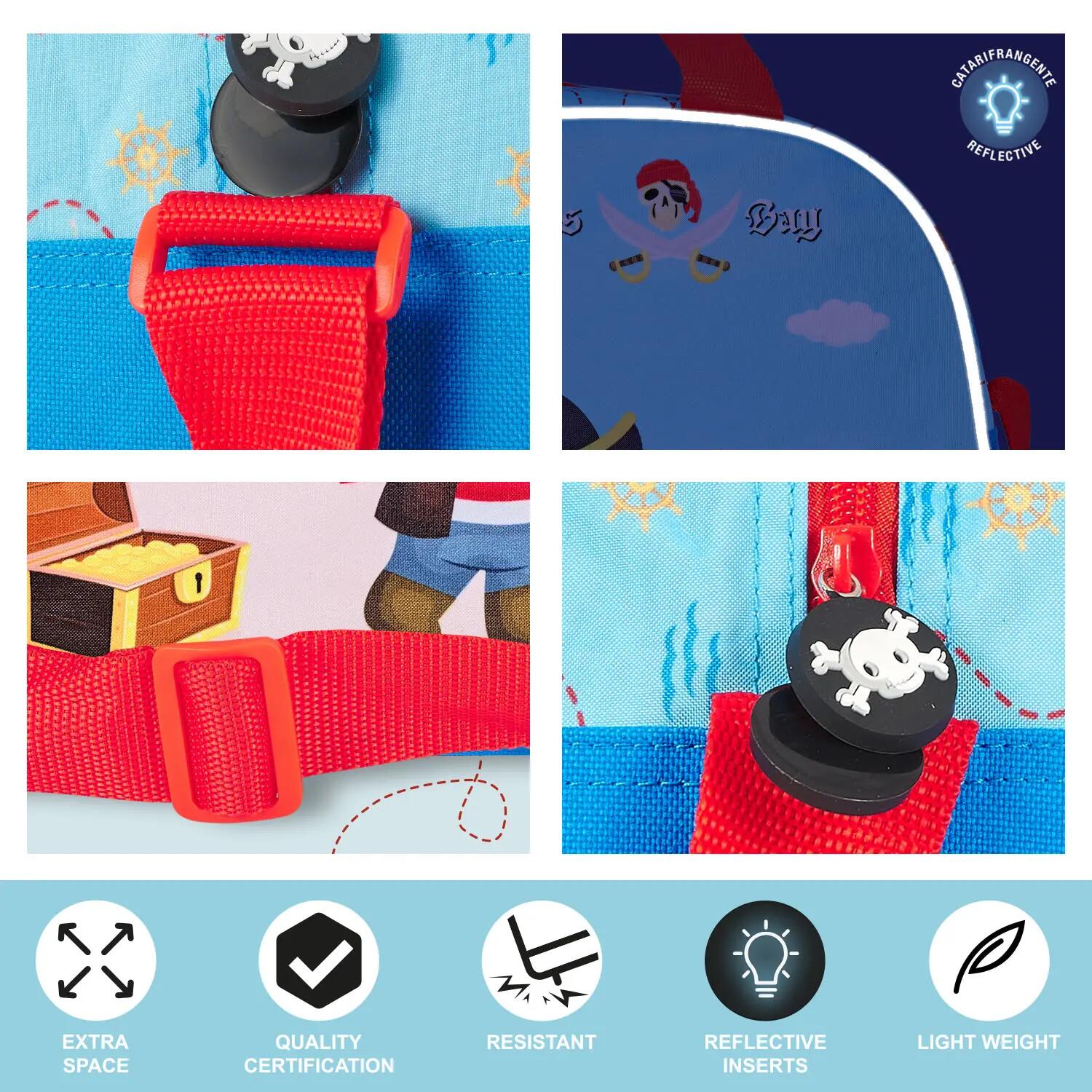 Borsa Sportiva da Bambino con Stampa Pirata 4/5