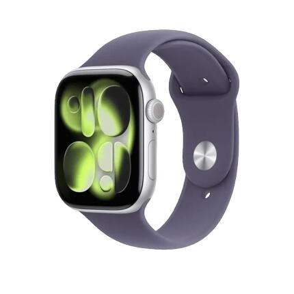 Montre connectée Apple Series 11 Unisexe Aluminium Argent/Violet