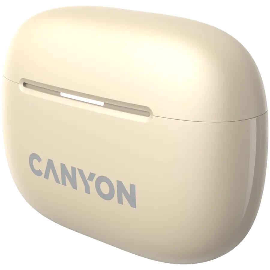 Écouteurs sem fios Canyon OnGo TWS-10 ANC+ENC Bege 6/6