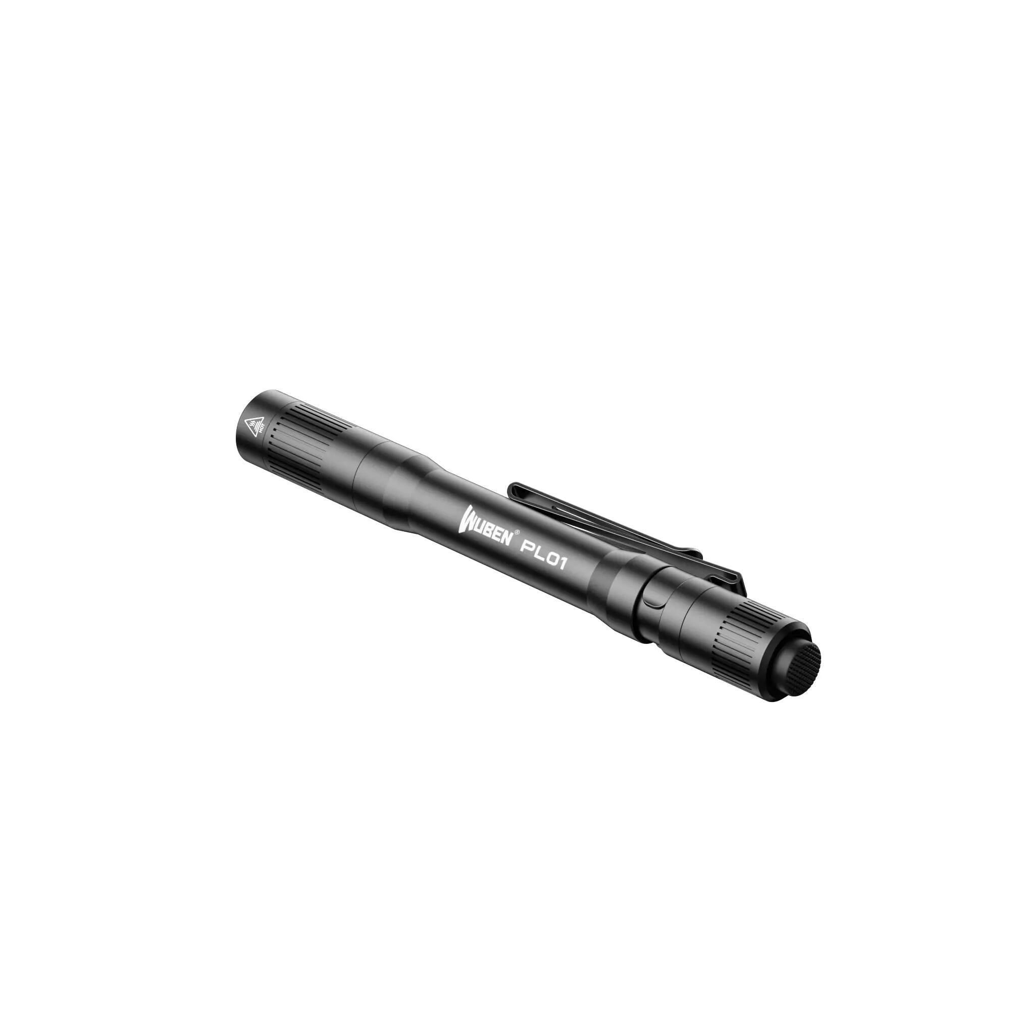 Wandern – Wiederaufladbare Stiftlampe, CRI > 90, Schwarz – WUBEN PL01 3/14