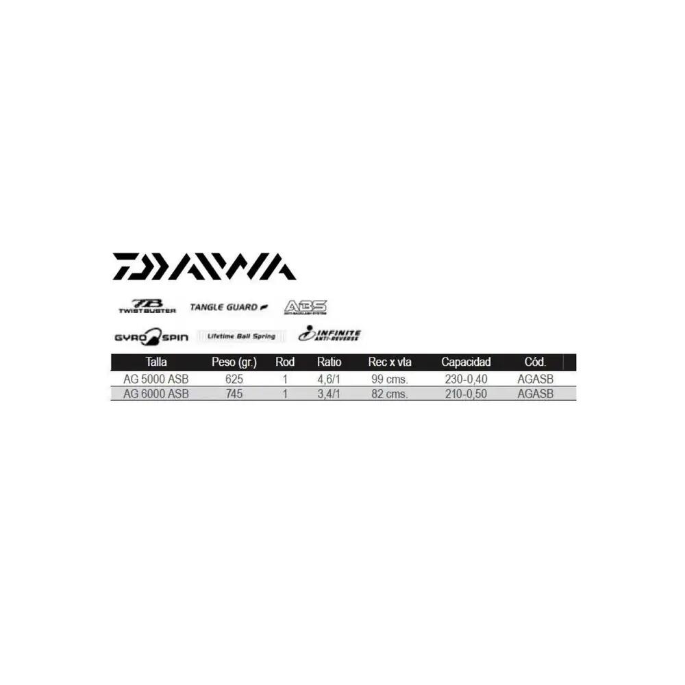 Moulinet de surfcasting Daiwa AG ASB 2/2