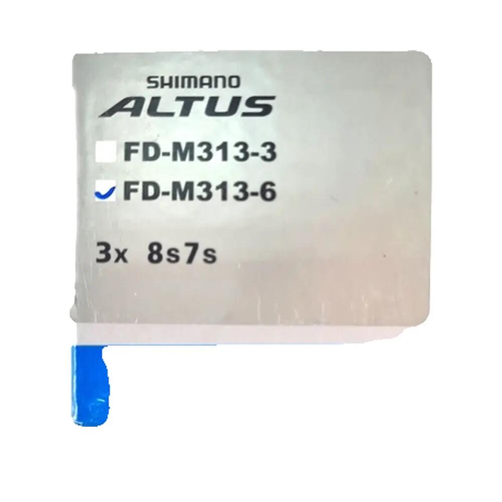 Przerzutka Przednia 3 X 7/8 Przełożeń Altus Fd-M313 Down Swing/Dual Pull 3/4