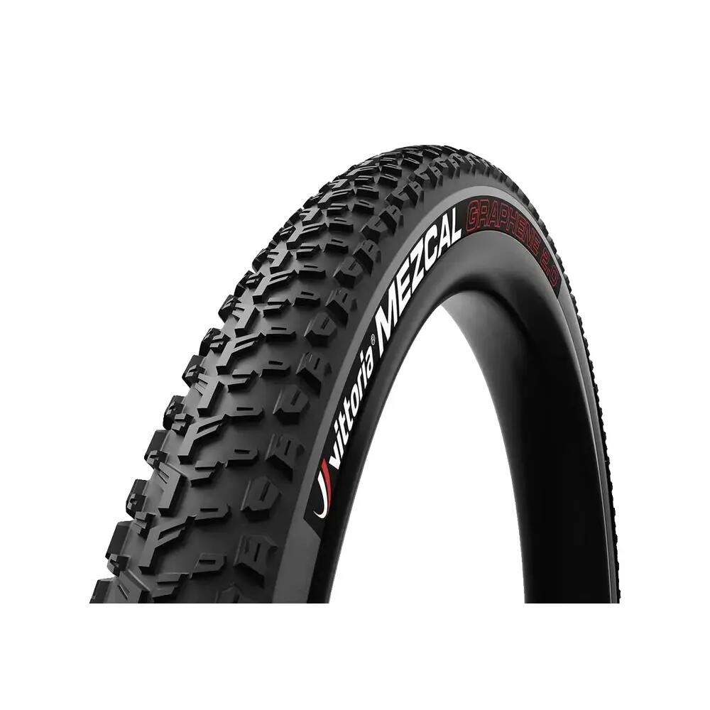 Neumático de bicicleta Vittoria Mezcal Graphene Negro 1/2