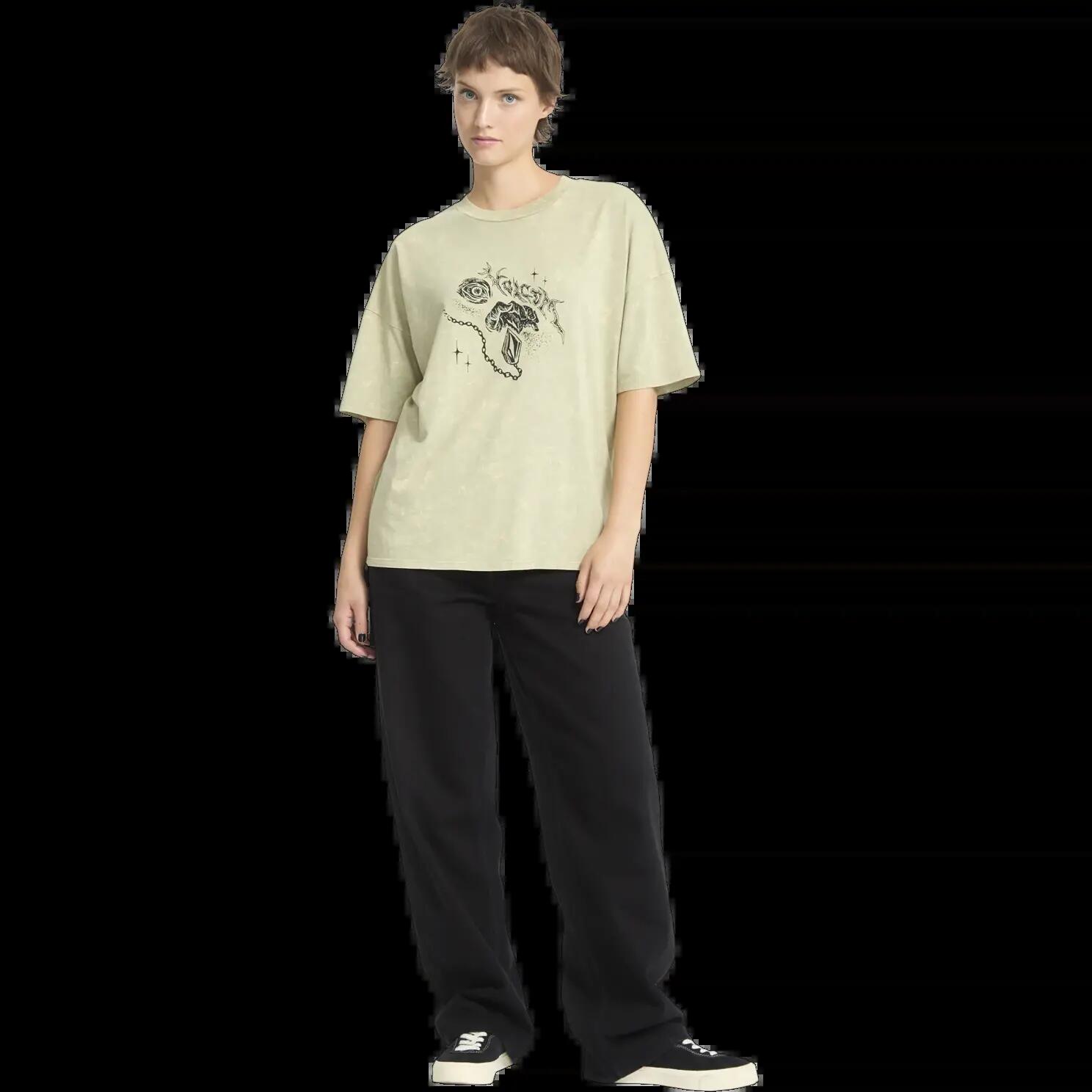 Camiseta Volcom Voltrip Verde Té Negro Vintage 7/7