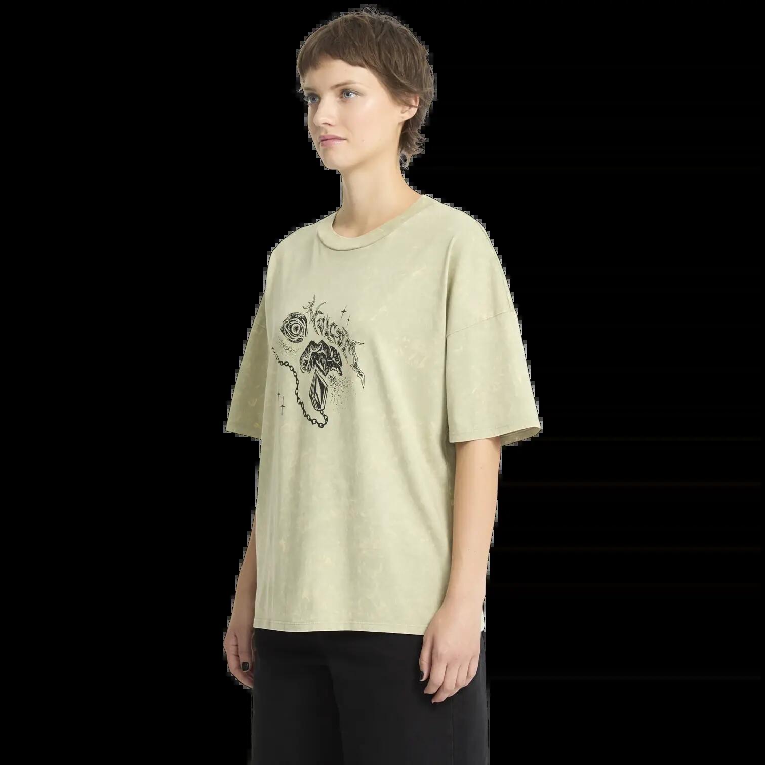 Camiseta Volcom Voltrip Verde Té Negro Vintage 6/7