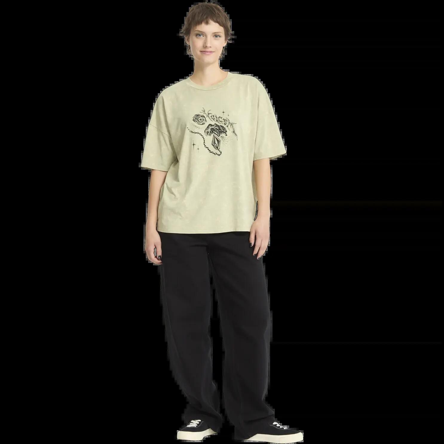 Camiseta Volcom Voltrip Verde Té Negro Vintage 4/7