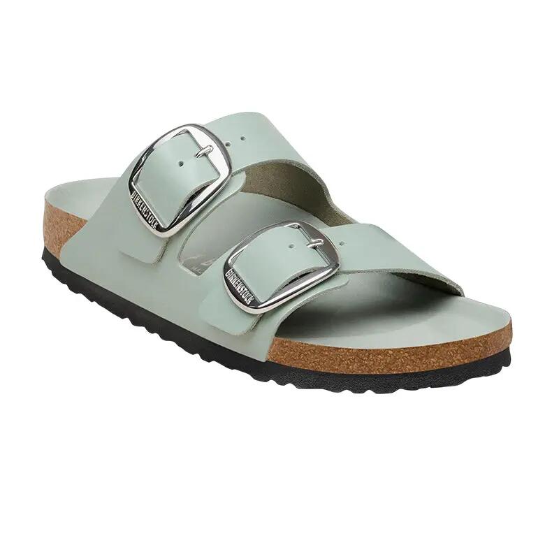 Sandálias Birkenstock Arizona Big Buckle em Pele Nubuck Estreita para Mulher 3/7