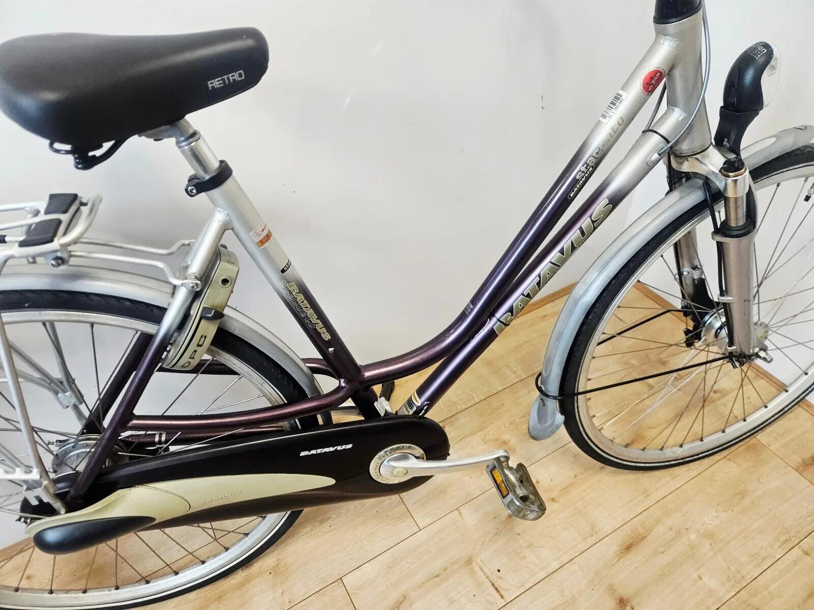 Second Life - Gereviseerd Batavus Damesfiets, rood 4/4